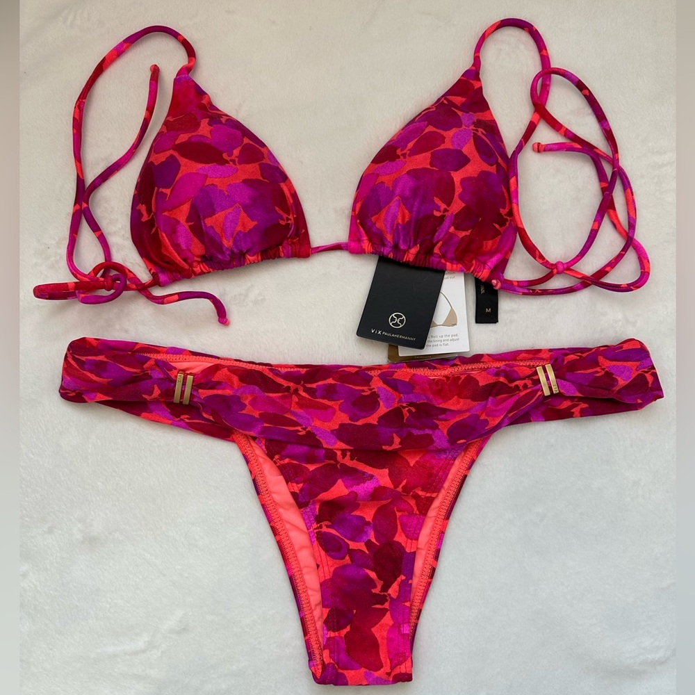 Vix Paula Hermanny- Matching Bikini set - Size M - NWT